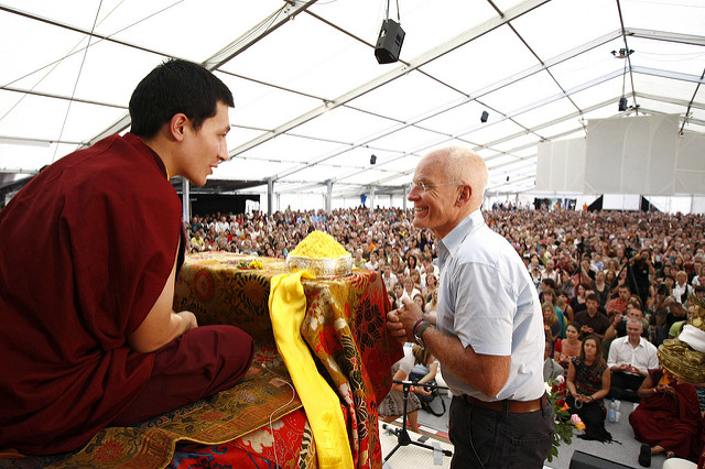 17. Karmapa Thinley Thaye Dorje & Lama Ole Nydahl