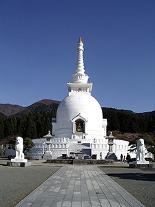 Stupa in Gotemba, Shizuoka, Japan