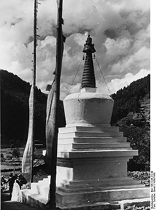 Rinchigang Chörten, tibetische Stupa