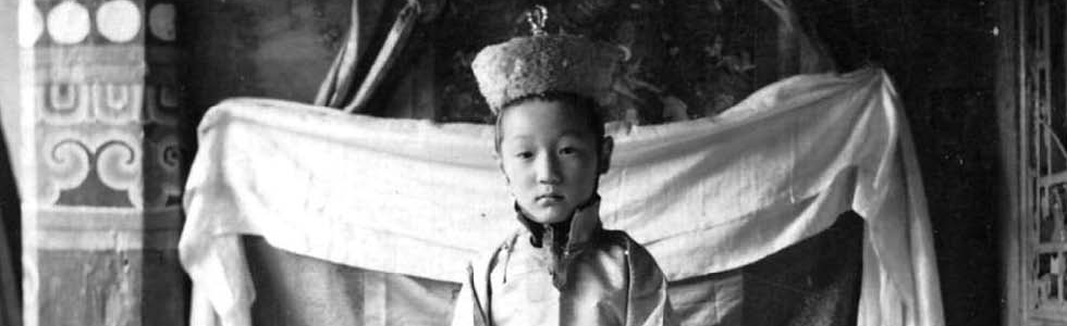 Dagyab Rinpoche als Kind