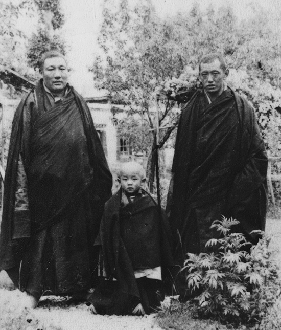 Chetsang Rinpoche - als Kind