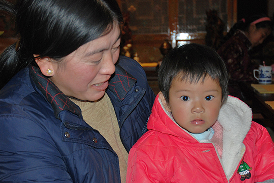 ̈Mutter und Kind in Lhasa